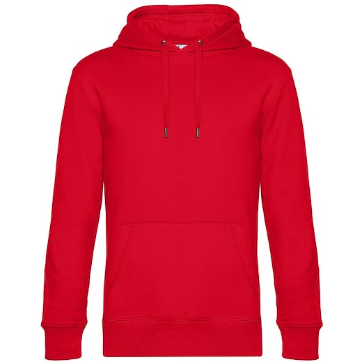 rosso B&C King Hooded - red