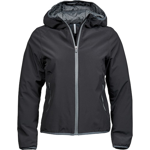 grå Tee Jays Women´s Competition Jacket - black/ space grey