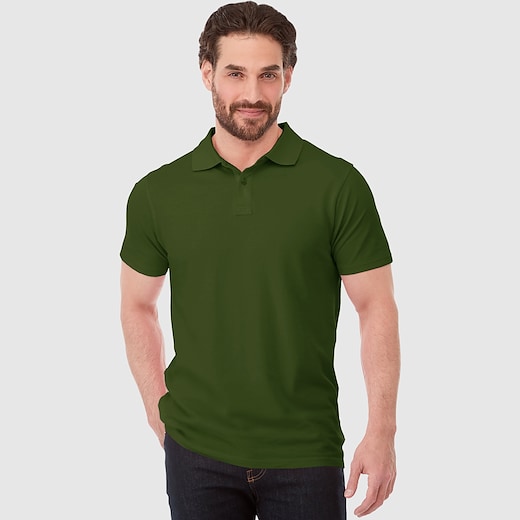 grønn Elevate Helios Men´s Polo - army green