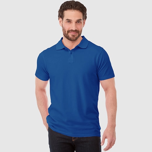 blå Elevate Helios Men´s Polo - blue