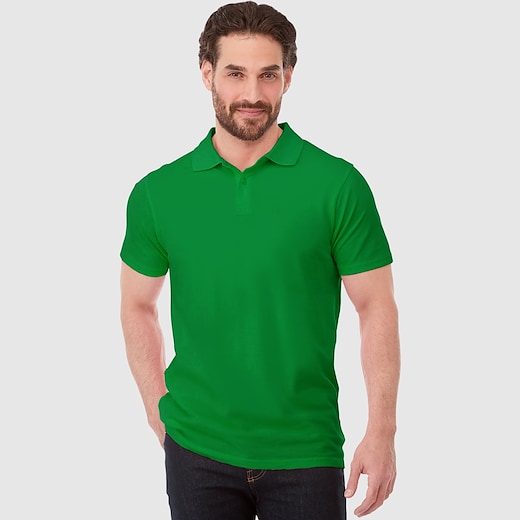 grønn Elevate Helios Men´s Polo - fern green