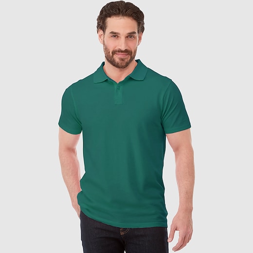 grønn Elevate Helios Men´s Polo - forest green