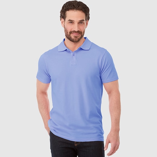 blå Elevate Helios Men´s Polo - light blue