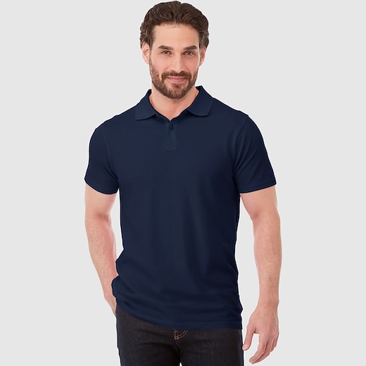 blå Elevate Helios Men´s Polo - navy