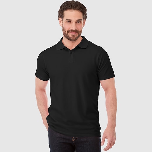 sort Elevate Helios Men´s Polo - solid black