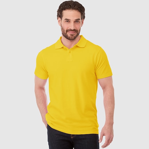 gul Elevate Helios Men´s Polo - yellow