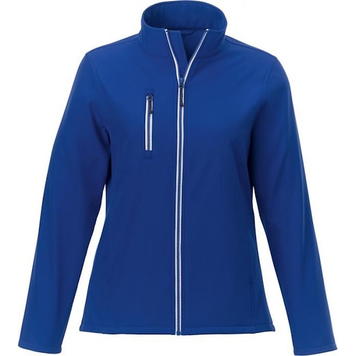 sininen Elevate Orion Women´s Softshell Jacket - blue