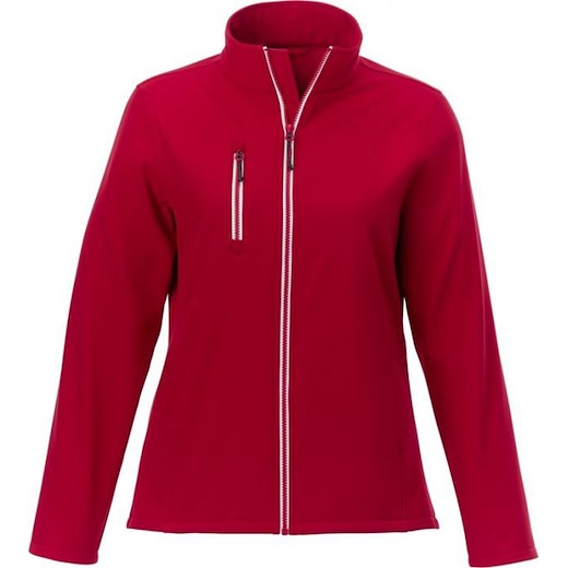 punainen Elevate Orion Women´s Softshell Jacket - red