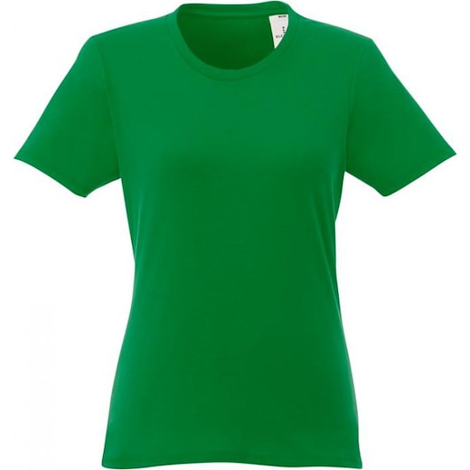 grön Elevate Heros Women´s T-shirt - fern green