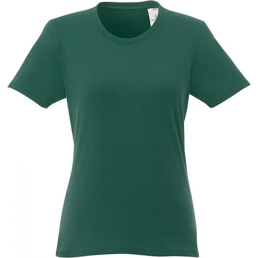 grön Elevate Heros Women´s T-shirt - forest green