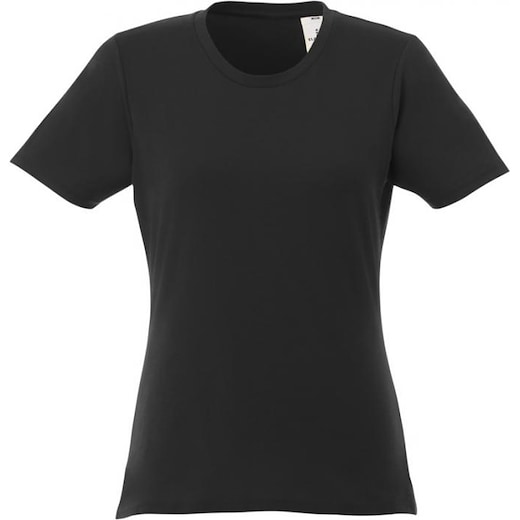 schwarz Elevate Heros Women´s T-shirt - solid black