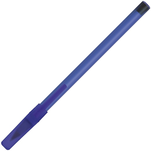 Bic Round Stic Frosted - frosted dark blue