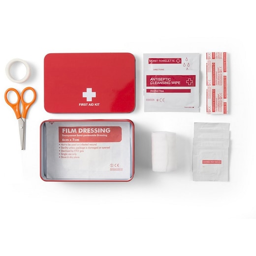 rouge Kit de premiers secours Bideford - rouge
