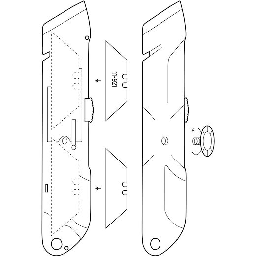 Tapetkniv Kerman -