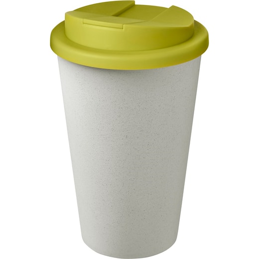 Americano Brampton Eco, 35 cl - lime/ white