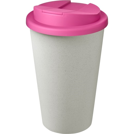 Americano Brampton Eco, 35 cl - pink/ white