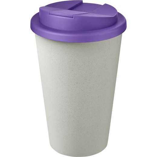 Americano Brampton Eco, 35 cl - purple/ white