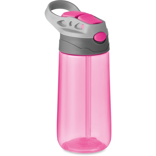 rosa Sportflasche Elland, 45 cl - transparent pink