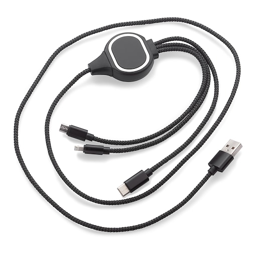 negro Cable USB Niagara - negro