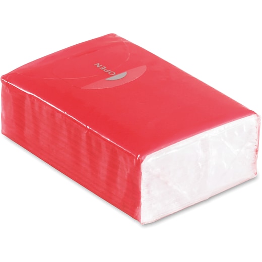 röd Näsdukar Hetton - red