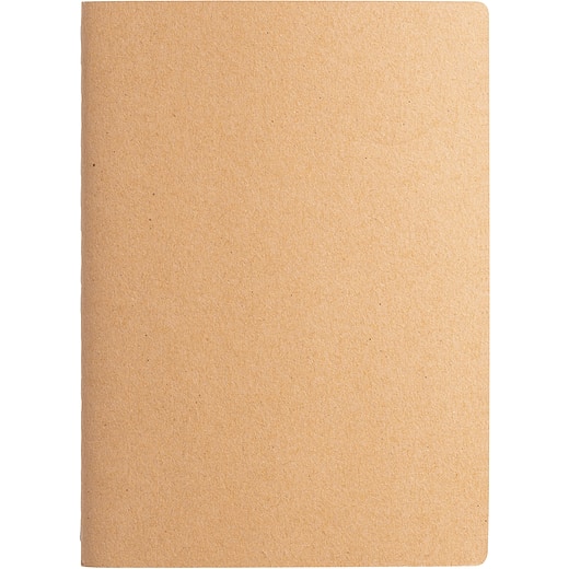 marrón Cuaderno Fletcher A4 - natural