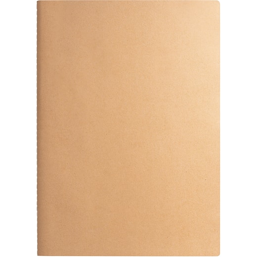 marrón Cuaderno Fletcher A6 - natural
