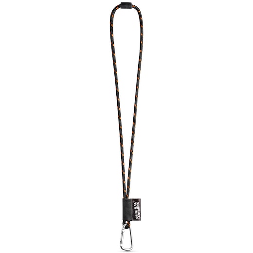 Original Lanyards Nautica - black/ orange