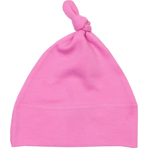 pinkki Babybugz Baby One Knot Hat - bubble gum pink