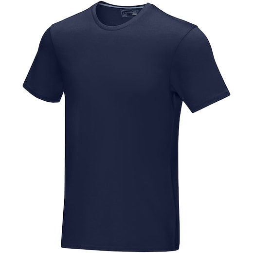 blå Elevate Azurite Men´s GOTS Organic T-shirt - navy