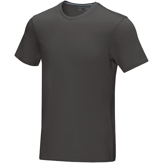gris Elevate Azurite Men´s GOTS Organic T-shirt - storm grey