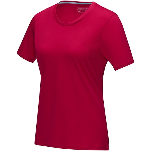 rojo Elevate Azurite Women´s GOTS Organic T-shirt - rojo
