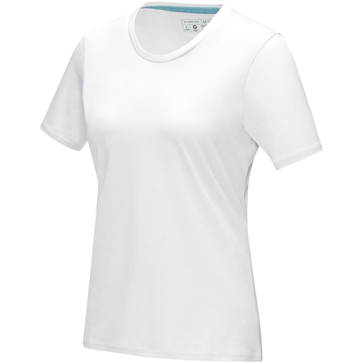 valkoinen Elevate Azurite Women´s GOTS Organic T-shirt - white