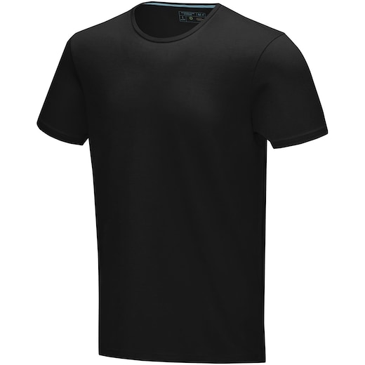negro Elevate Balfour Men´s GOTS Organic T-shirt - negro