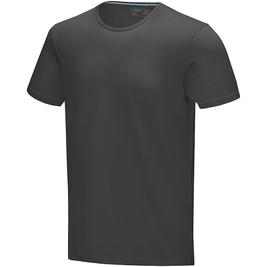 grigio Elevate Balfour Men´s GOTS Organic T-shirt - storm grey