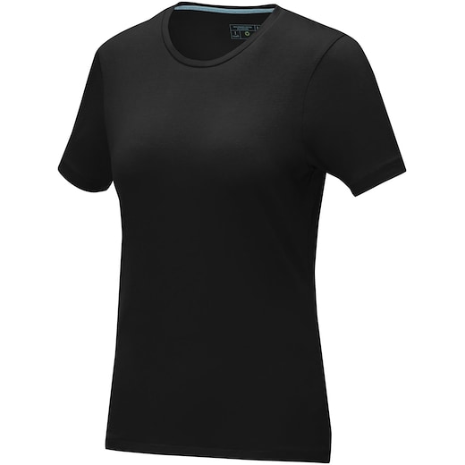 sort Elevate Balfour Women´s GOTS Organic T-shirt - black