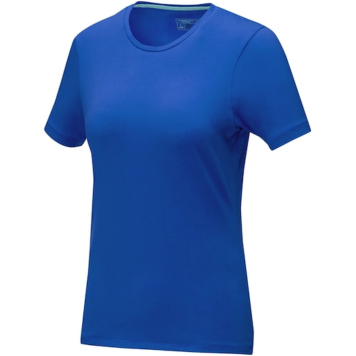 sininen Elevate Balfour Women´s GOTS Organic T-shirt - blue