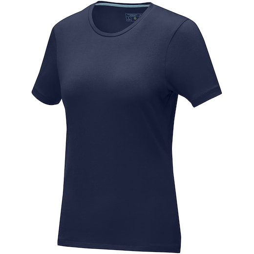 sininen Elevate Balfour Women´s GOTS Organic T-shirt - navy