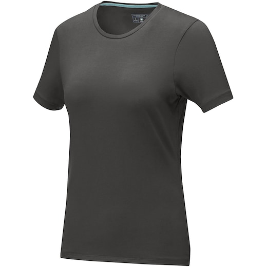 grau Elevate Balfour Women´s GOTS Organic T-shirt - storm grey