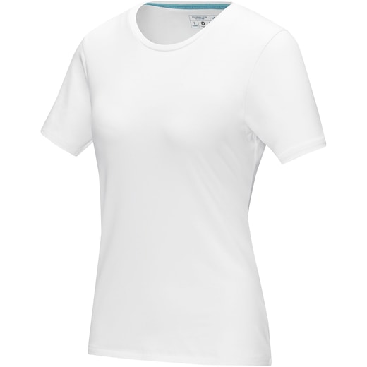 hvid Elevate Balfour Women´s GOTS Organic T-shirt - white