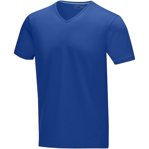 blau Elevate Kawartha Men´s GOTS Organic T-shirt - blue