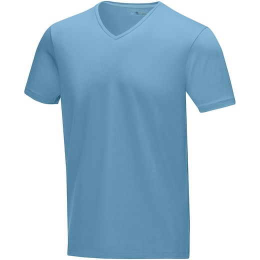 blå Elevate Kawartha Men´s GOTS Organic T-shirt - NXT blue