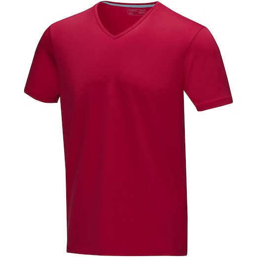rot Elevate Kawartha Men´s GOTS Organic T-shirt - red
