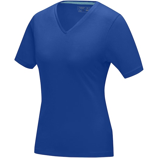 sininen Elevate Kawartha Women´s GOTS Organic T-shirt - blue