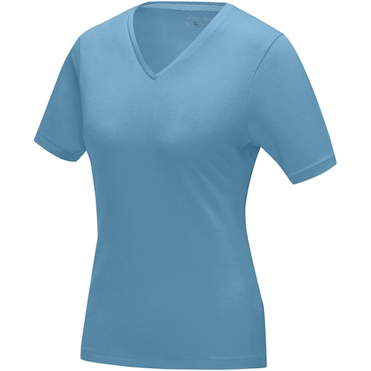 sininen Elevate Kawartha Women´s GOTS Organic T-shirt - NXT blue