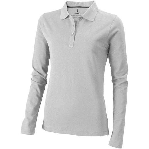 grå Elevate Oakville Women´s Polo - grey melange