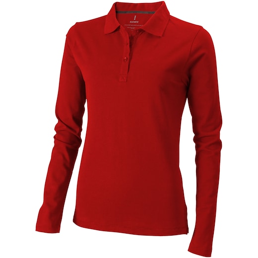 rød Elevate Oakville Women´s Polo - red