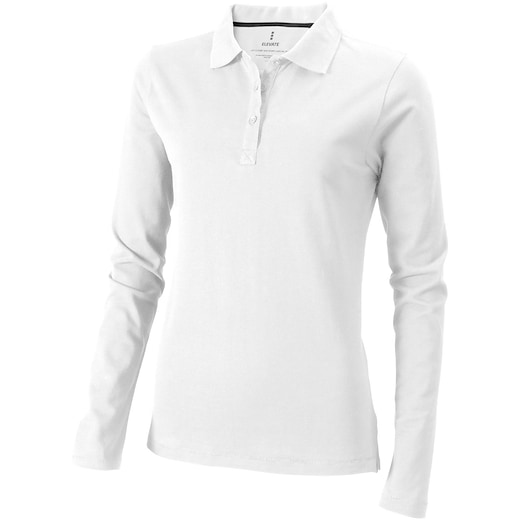 hvit Elevate Oakville Women´s Polo - white