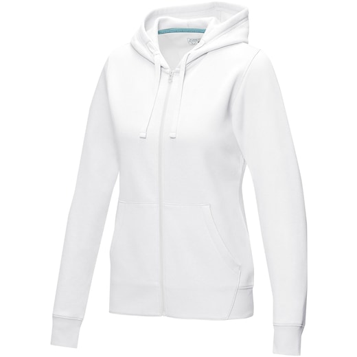 vit Elevate Ruby Women´s GOTS Recycled Hoodie - white