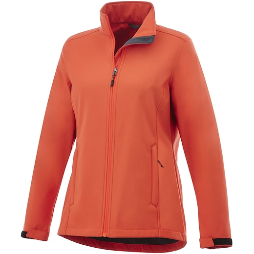 Elevate Maxon Women´s Softshell Jacket - oransje