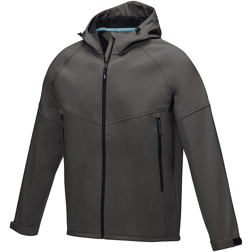 Elevate Coltan Men´s Recycled Softshell Jacket - storm grey